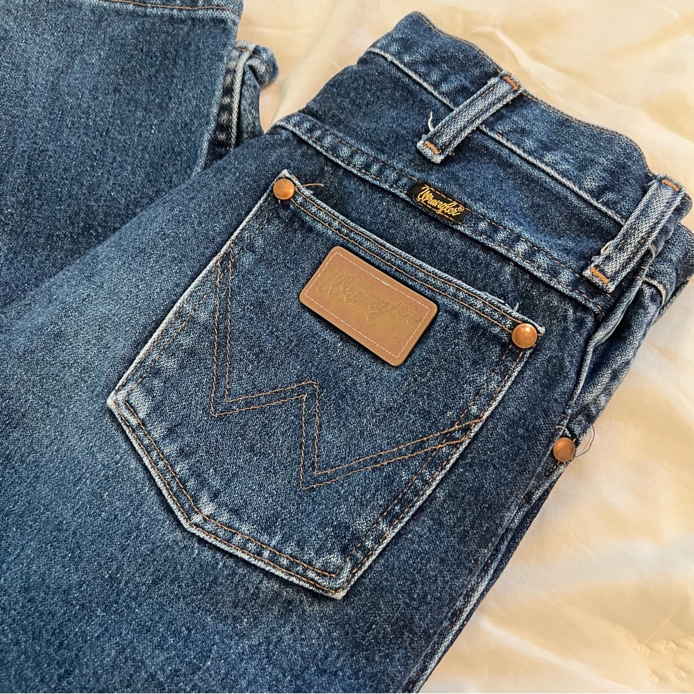 Wrangler Men's Blue Jeans 29x34